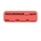 Nevs Label, Rocuronium 1/2" x 1-1/2" Flr Red w/Black LANT-1522D - alternate 1